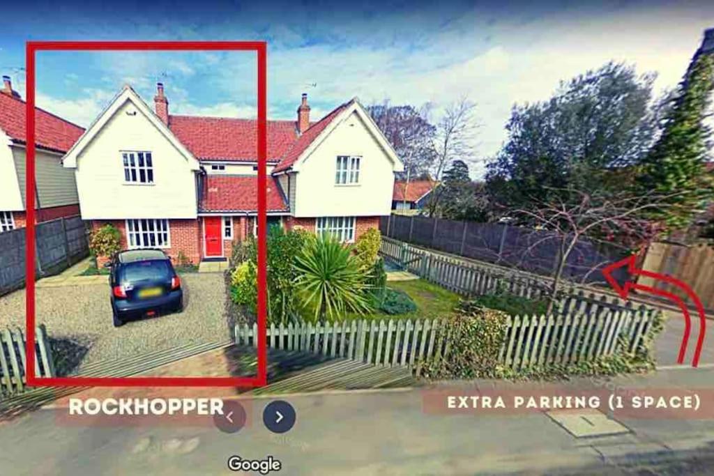 Rockhopper Cottage, Waldringfield Woodbridge Exteriör bild